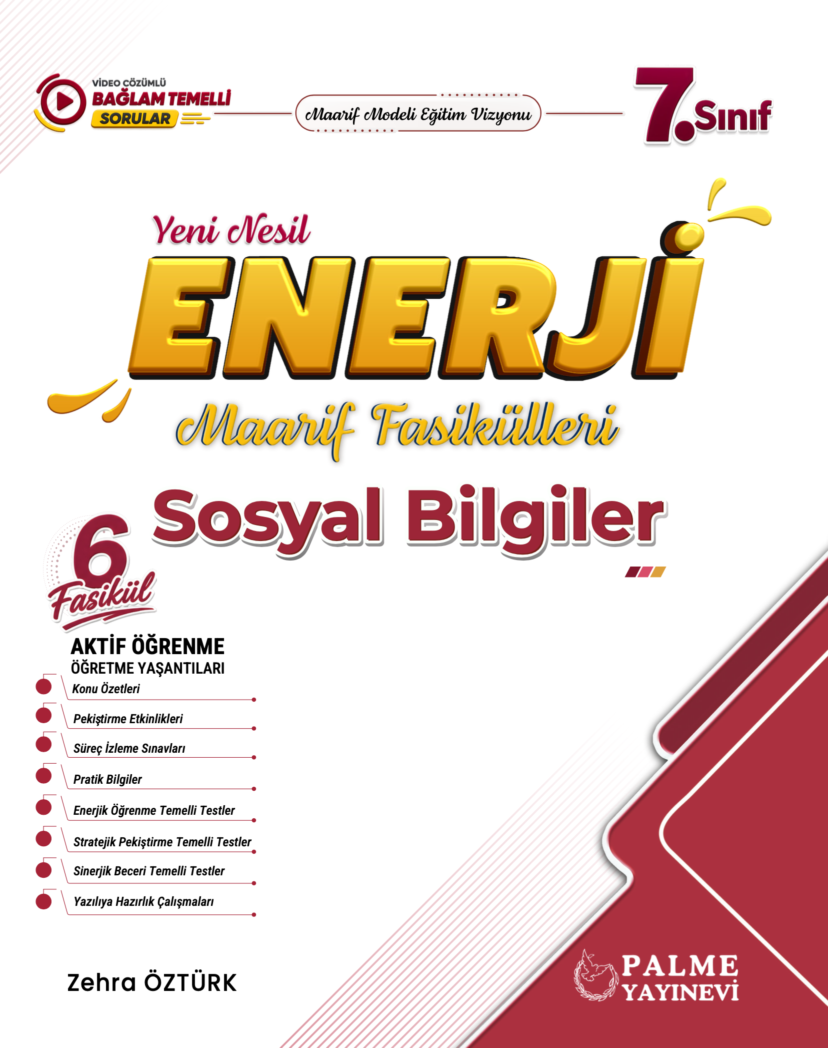 7. Sınıf Enerji Sosyal Bilgiler Maarif Fasikülleri kapak görseli